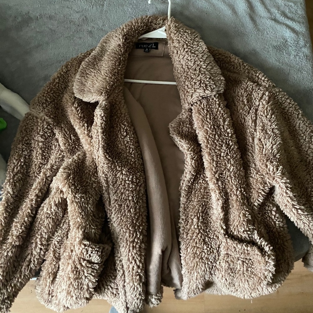 Fuzzy jacket